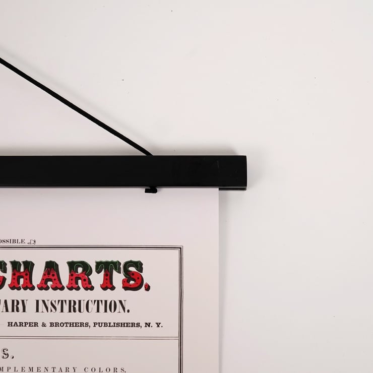 Magnetic Wood Frame Black